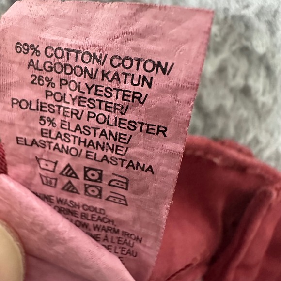 Lucky Brand Brooke Legging Jean Burgundy Red Stretch Women's‎ Size 2/26 - Picture 5 of 12